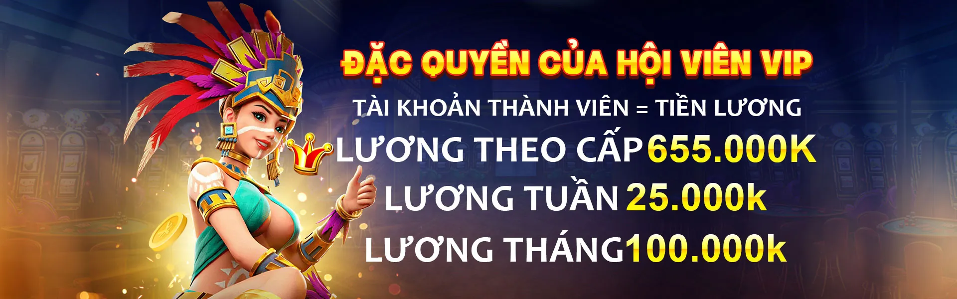 Cấp bậc VIP Vàng tại iwin88